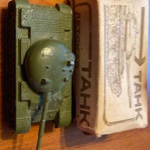 Authentic Soviet Era military toy: Soviet T-70 tank (for kids ages 6-14)